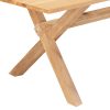 Large Oak Refectory Dining Table - Seats 10 - Anders - Image 6