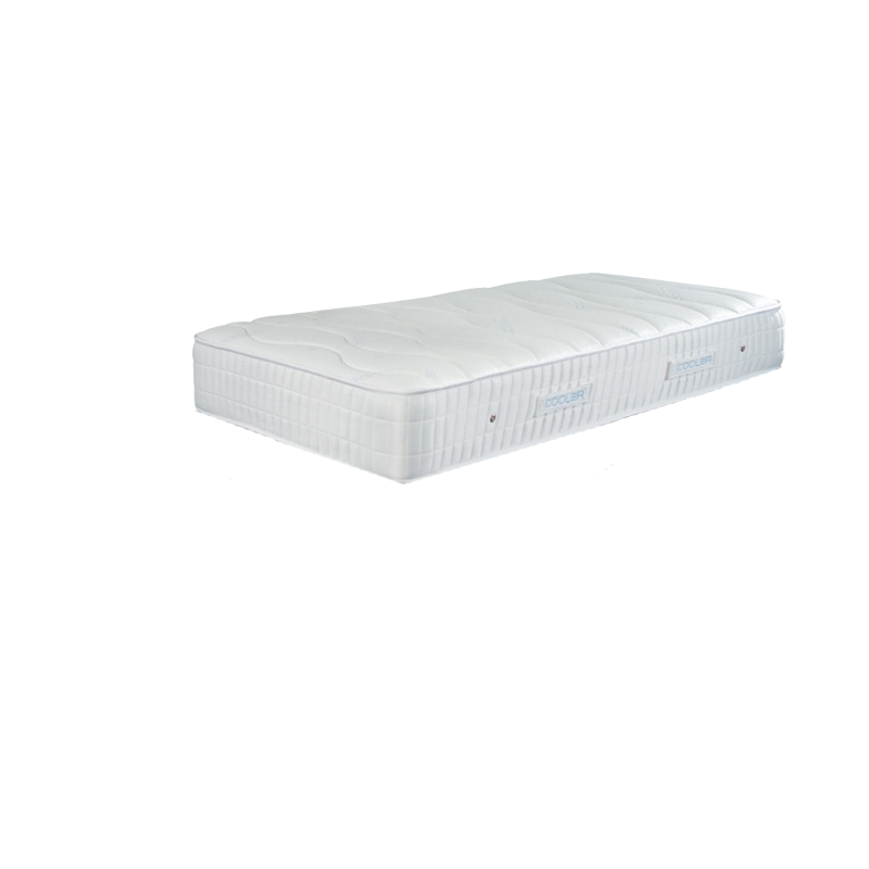 Sleepeezee Single Divan Bed in Joshua Grey with Cooler Pinnacle 1000 Mattress - Image 2