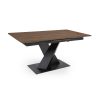 Large Extendable Walnut Dining Table - Asher - Image 2