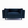 Navy Velvet Loveseat in a Box - Frankie - Image 4