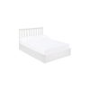 White Wooden Double Ottoman Bed - Oxford - LPD - Image 3