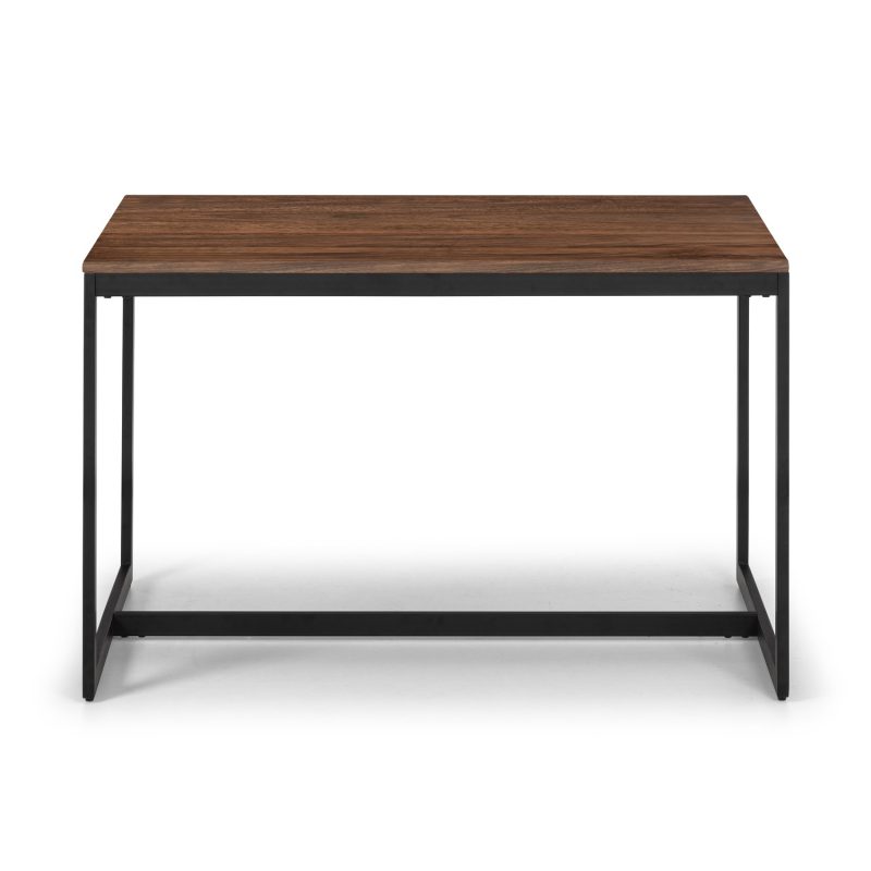 Walnut Dining Table with 2 Matching Benches - Julian Bowen - Image 3