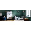 Toddler Bed Frame in Grey Velvet - Lumi - Obaby - Image 4