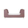 Toddler Bed Frame in Pink Velvet - Lumi - Obaby - Image 2