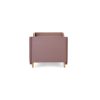 Toddler Bed Frame in Pink Velvet - Lumi - Obaby - Image 3