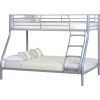 Grey Triple Sleeper Detachable Bunk Bed - Otto - LPD