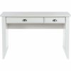 White Painted Office Desk with 2 Drawers - Teknik office - Image 2