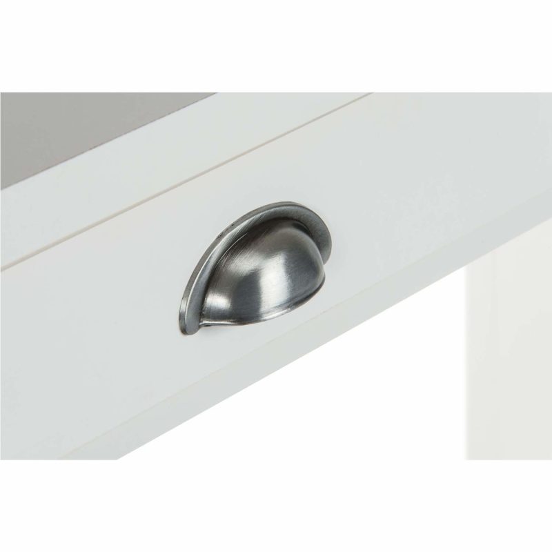 White Painted Office Desk with 2 Drawers - Teknik office - Image 3