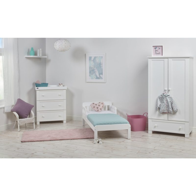 Toddler Bed Frame in White - Dakota - East Coast - Image 2