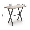 Oak Effect Breakfast Bar Table - Shankar - Image 2