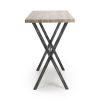 Oak Effect Breakfast Bar Table - Shankar - Image 4