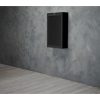 Wall Mounted Folding Black Desk with Storage - Arlo - LPD - Image 4