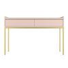 Small Pink Wooden Kids Desk with Storage - Zion - Image 4