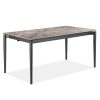 Marble Extendable Dining Table in Grey - Seats 6-8 - Camilla