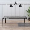 Marble Extendable Dining Table in Grey - Seats 6-8 - Camilla - Image 3