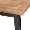 Mango Wood Dining Table - Seats 8 - Nordic - Image 2