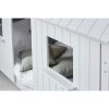 White Wooden House Cabin Bed - Nordic - Kids Avenue - Image 3