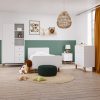White Wooden Single Scandi Bed Frame - Juni - Image 4