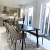 Beige Faux Leather Dining Bench - Seats 2 - Logan - Image 3