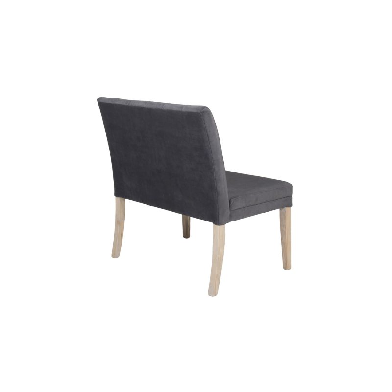 Valent Short Bench 90cm - Dark Grey - Image 4